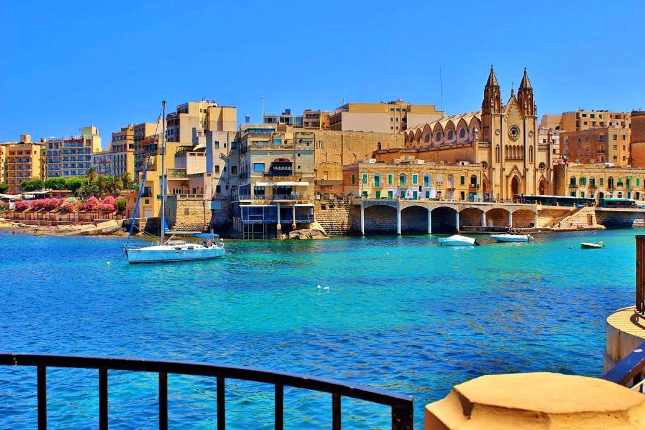 Seafront Luxury Apartment With Pool Sliema Exterior foto
