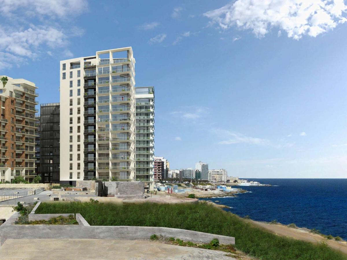Seafront Luxury Apartment With Pool Sliema Exterior foto